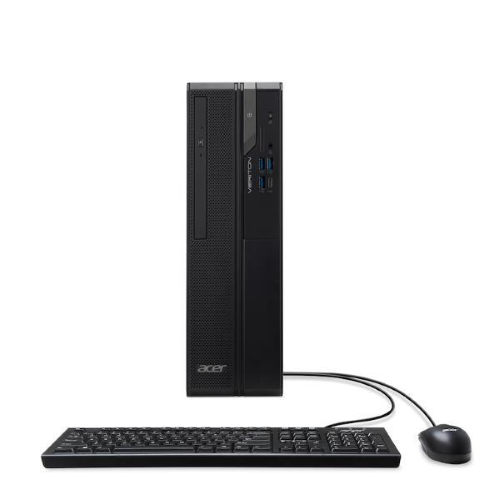 ACER VERITON VX2722G SFF i5-14400 RAM 8GB-SSD 512GB NVMe-INTEL UHD GRAPHICS 730-WI-FI 6E + GIGABIT LAN-TASTIERA MOUSE-WIN 11 PROF NERO (DT.R5YET.005)